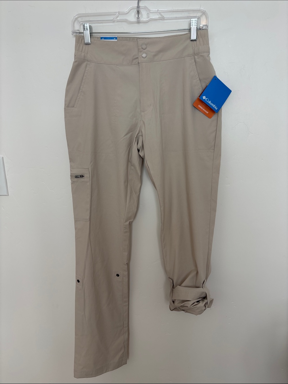 Columbia Women's Light Tan Cargo Hiking Pants